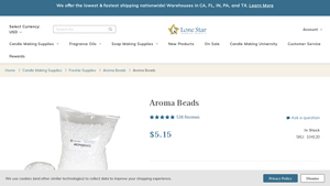 Lone Star Candle Supply - Aroma Beads