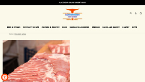 Longhorn Meat Market - Skinless Pork Belly Whole
