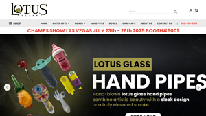 Lotus Glass - American-Made Bongs and Pipes