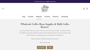 Lucky Goat Coffee - Wholesale Specialty Coffee