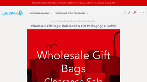 Luv2Pak - Wholesale Gift Bags