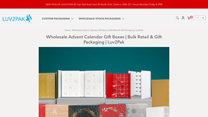 Luv2Pak - Wholesale Advent Calendar Gift Boxes
