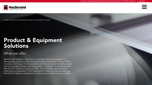 MacDermid Graphics - Flexographic Printing Plates