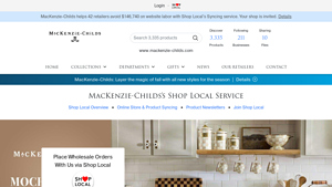 MacKenzie-Childs - Courtly Check Kitchen Enamel Utensil Holder