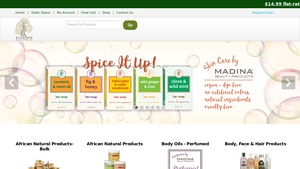 Madina Webstore - African Natural Products