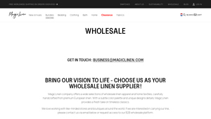 Magic Linen - Wholesale Linen Products
