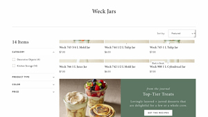 Magnolia - Weck Jars