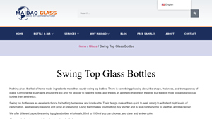 Maidao - Swing Top Glass Bottles