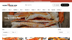 Maine Lobster Now - King Crab Legs