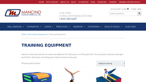Mancino Mats - Gymnastics Training Equipment