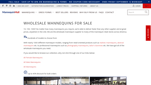Mannequin Mall - Wholesale Mannequins