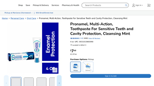 Pronamel - Multi-Action Toothpaste for Sensitive Teeth