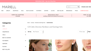 Mariell - Cubic Zirconia Jewelry Sets