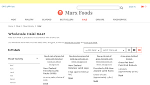Marx Foods - Wholesale Halal Meat