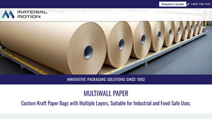 Material Motion - Multiwall Paper Bags