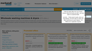 Washing Machines & Dryers - Wholesale Deals