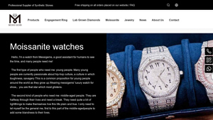 Messi Gems - Moissanite Watches