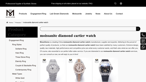 MessiGems - Moissanite Diamond Cartier Watches