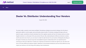 Method USA - Wholesale Distribution Solutions