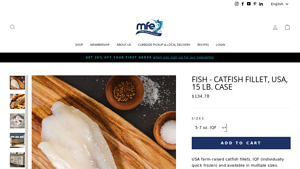 MFEShop - USA Farm-Raised Catfish Fillet