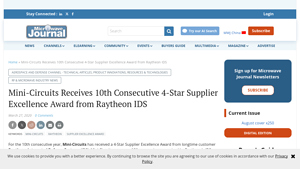 Mini-Circuits - Key Support Models for Raytheon