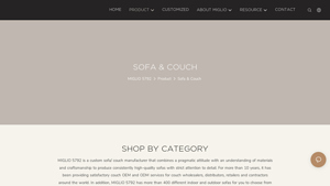 MIGLIO - Custom Modern Sofas & Couches