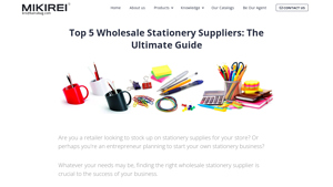 MIKIREI - High-Quality Stationery Products