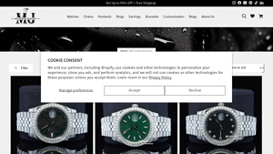 Millennium Jewelery - Ultimate Moissanite Watches