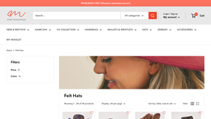 Mimi Wholesale - Felt Fedora Hat Collection