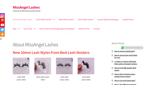 Missangel Lashes - Wholesale Mink Eyelashes