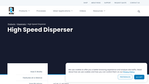 ROSS - High Speed Dispersers