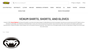 Venum - Key Products