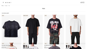 mnml - Streetwear Graphic Tees Collection