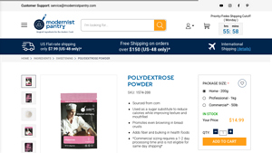 Modernist Pantry - Polydextrose Powder