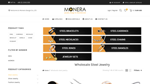 Monera Design - Wholesale Stainless Steel Jewelry