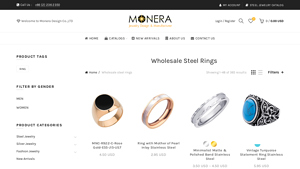 Monera-Design - Wholesale Stainless Steel Rings