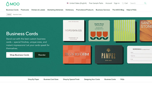 MOO - Custom Business Cards