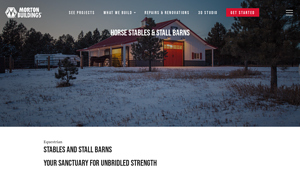 Morton Buildings - Custom Metal Horse Barns