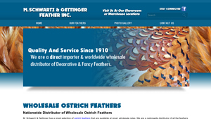 M. Schwartz & Gettinger - Wholesale Ostrich Feathers
