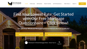 MTG Wholesale - Mortgage Solutions