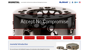 Mumetal - High Permeability Magnetic Shielding