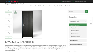 MUMU DESIGN - 3D Wood Door