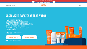 Carpe® - Antiperspirant Underarm Stick