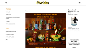 Myriahs - Tiki Mugs Collection