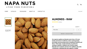 Napa Nuts - Raw Almonds
