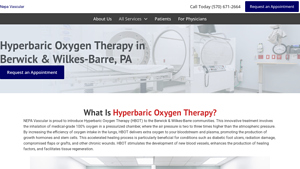 Nepavascular - Hyperbaric Oxygen Therapy