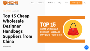 Niche Sources - Affordable Wholesale Designer Handbags