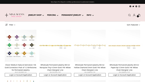 Nina Wynn Pro-Shop - Wholesale 14K Gold Permanent Jewelry
