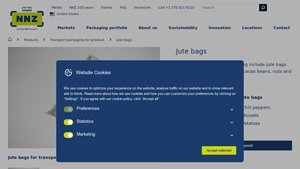 NNZ USA - Jute Transport Bags