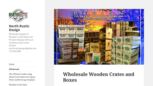 North Rustic Design - Custom Wooden Crates & Boxes